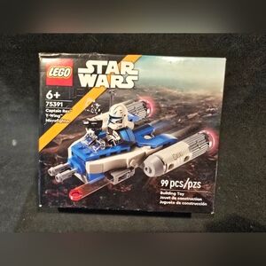 Lego Star Wars Blue and White Captain Rex Y-Wing Microfighter 75391